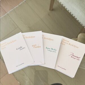 4 Maison Francis Kurkdjian Fragrance Collection sample set